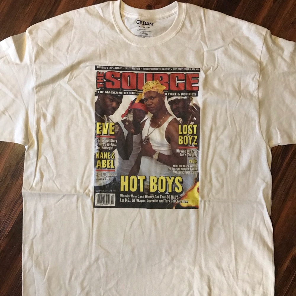 Hot Boys Source Magazine Cover T-Shirt